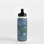 Claude Monet "Water Lilies" (7) Water Bottle Gallery Image 2