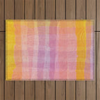 Paper Plaid Outdoor Rug Gallery Image 1
