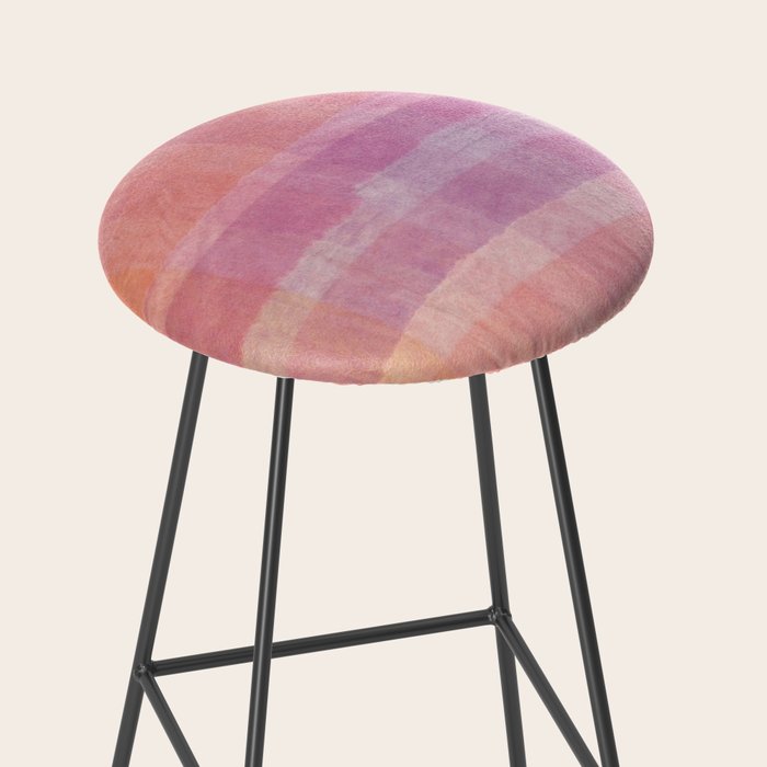 Paper Plaid Stool Gallery Image 2