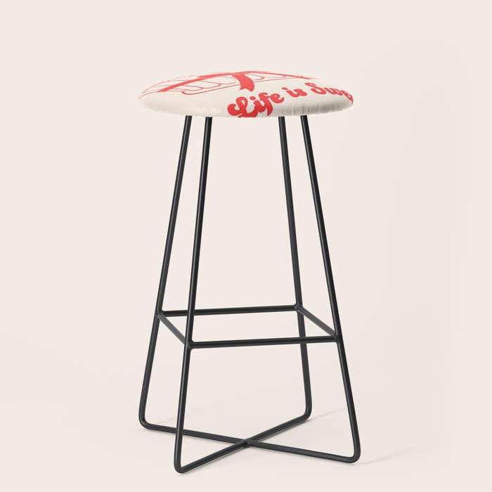 Preppy Strawberry Cake Stool Gallery Image 1