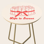 Preppy Strawberry Cake Side Table Gallery Image 2