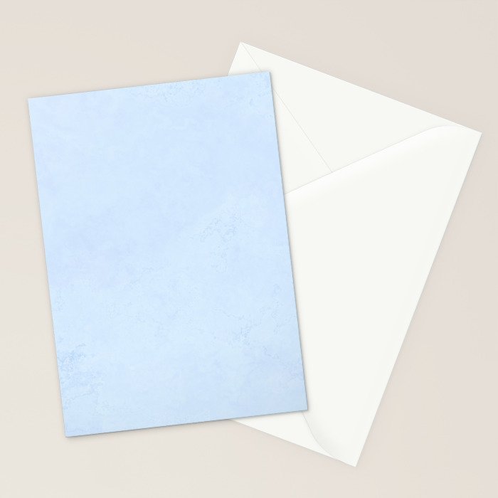 Light Blue Stationery Card Gallery Image 2