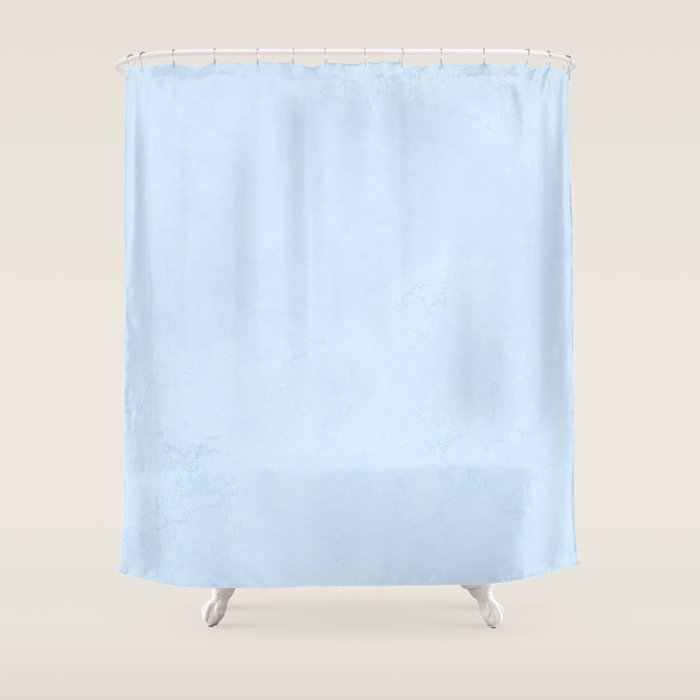 Light Blue Shower Curtain Gallery Image 1