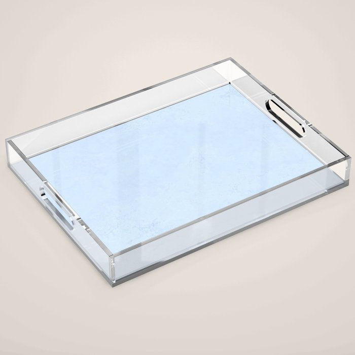Light Blue Acrylic Tray Gallery Image 1