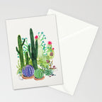 Cactus Garden Stationery Card Gallery Image 2