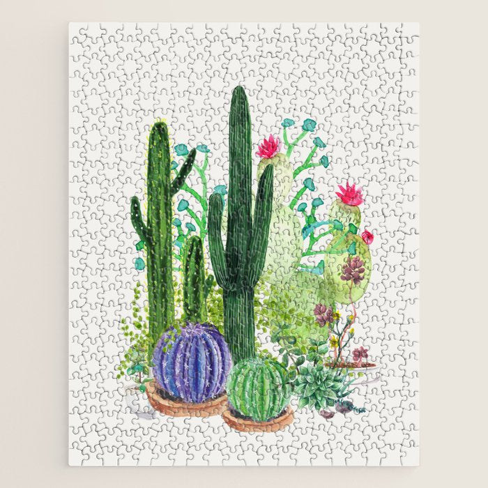 Cactus Garden Jigsaw Puzzle Gallery Image 1