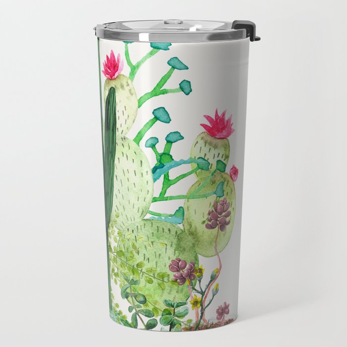 Cactus Garden Travel Mug Gallery Image 2