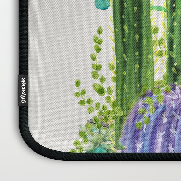 Cactus Garden Laptop Sleeve Gallery Image 3