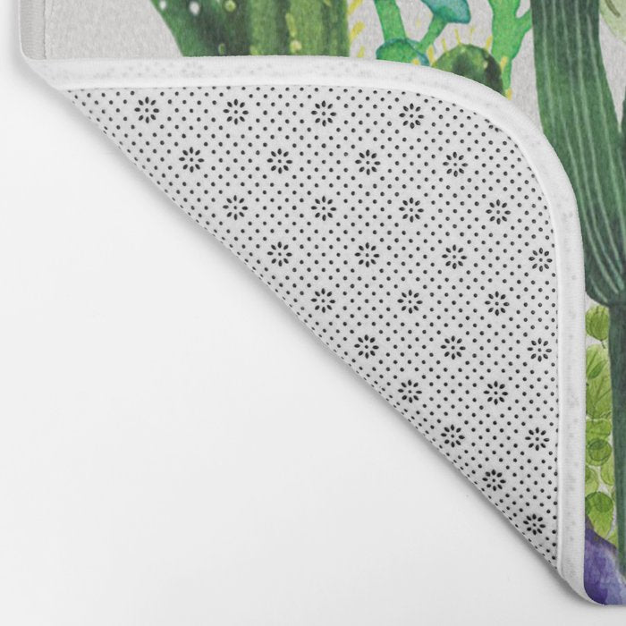 Cactus Garden Bath Mat Gallery Image 2
