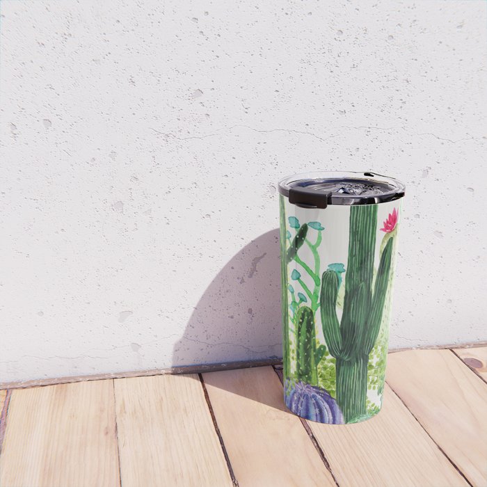 Cactus Garden Travel Mug Gallery Image 4