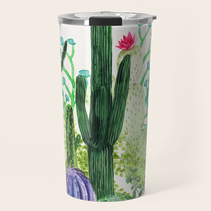 Cactus Garden Travel Mug Gallery Image 1
