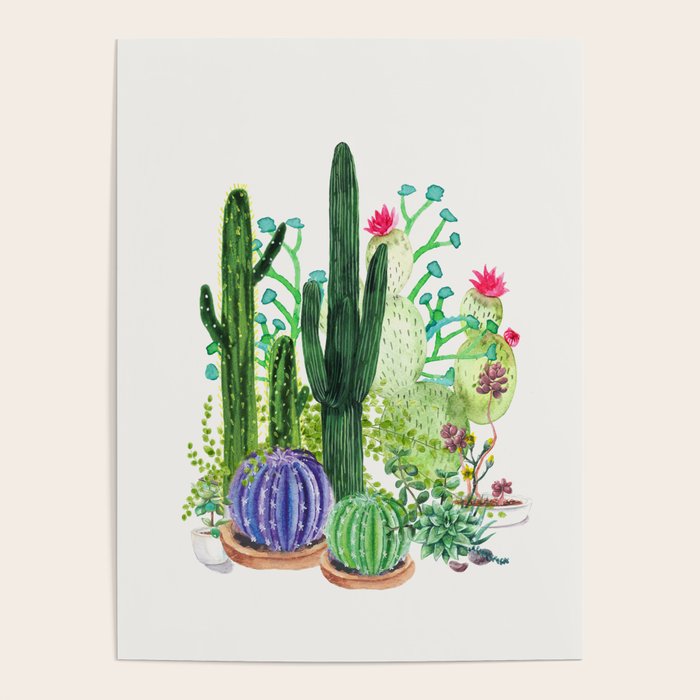 Cactus Garden Poster Gallery Image 1