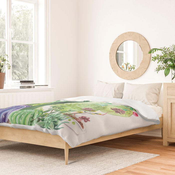 Cactus Garden Duvet Cover Gallery Image 2