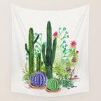 Cactus Garden Wall Tapestry Gallery Image 4