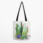 Cactus Garden Tote Bag Gallery Image 2