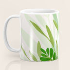 Wild Greenery / Abstract Botanical Series Coffee Mug Gallery Image 3