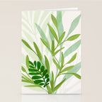 Wild Greenery / Abstract Botanical Series Stationery Card Gallery Image 2