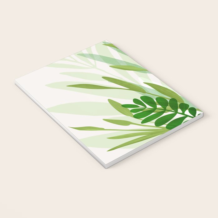 Wild Greenery / Abstract Botanical Series Notebook Gallery Image 3