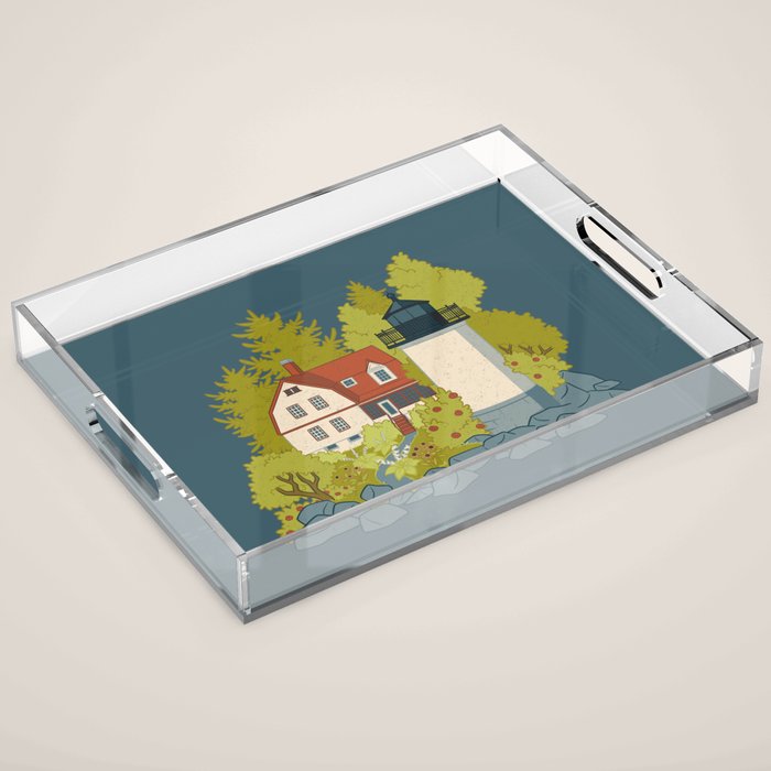 Whitlocks Mill Light Acrylic Tray Gallery Image 1