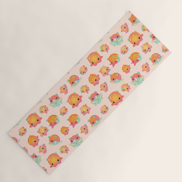 Flapjack octopus Yoga Mat Gallery Image 1