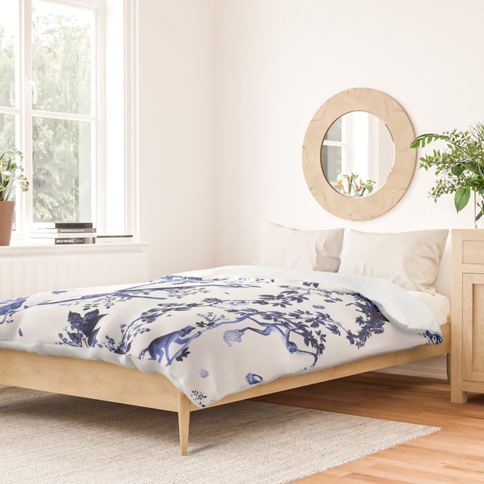 Monkey World Jouy Duvet Cover Gallery Image 2