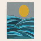 The ocean, waves and sun Poster Gallery Image 4