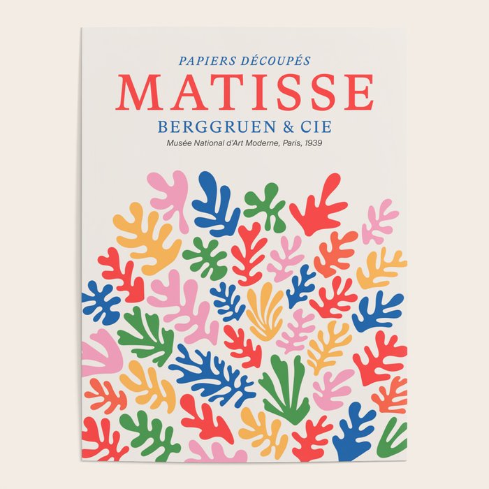 Matisse Paper Collage I Poster Gallery Image 1