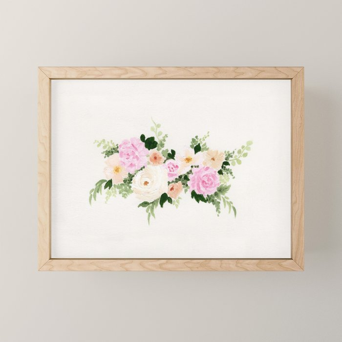 Mini Oil Bouquet 2 Mini Art Print Gallery Image 1