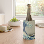 The Classic Japanese Great Wave off Kanagawa Print by Hokusai Wine Chiller Gallery Image 4