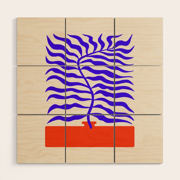 Wild Leaves: Matisse Edition Wood Wall Art Gallery Image 1
