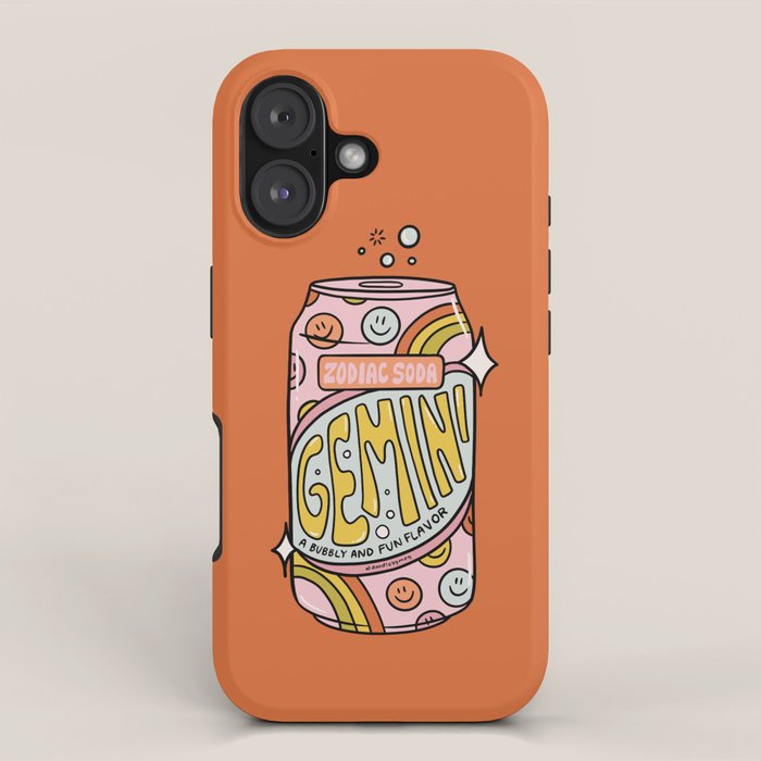 Gemini Soda iPhone Case Gallery Image 1