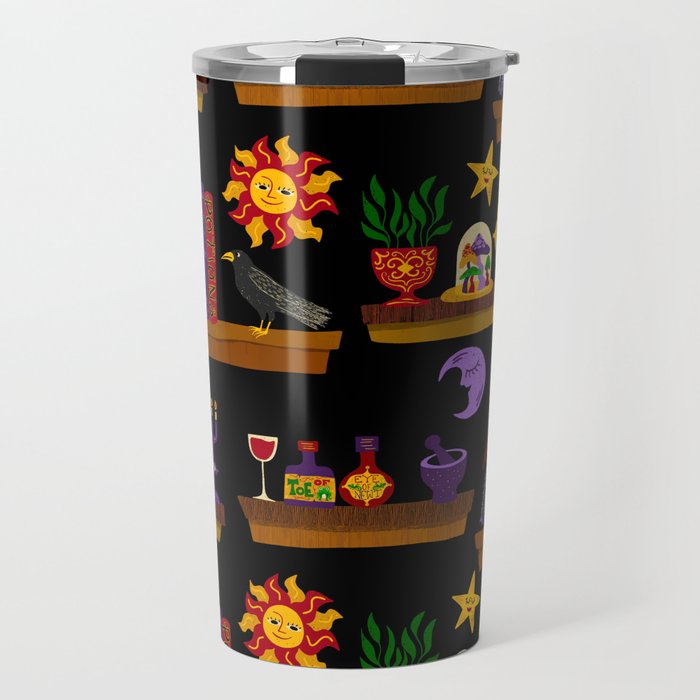 Witches Cabinet Travel Mug Gallery Image 1