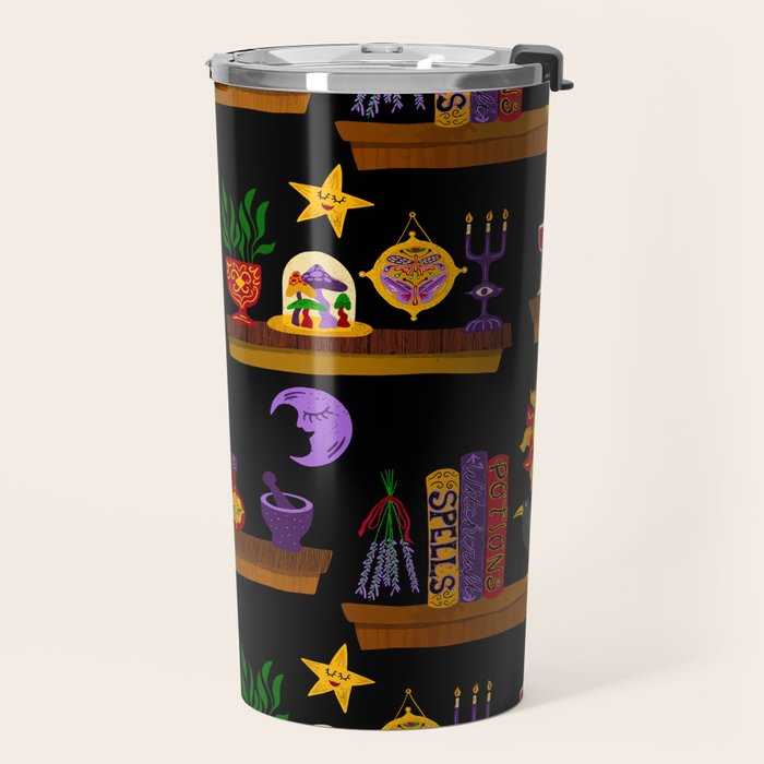 Witches Cabinet Travel Mug Gallery Image 2