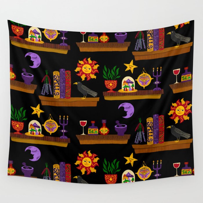 Witches Cabinet Wall Tapestry Gallery Image 4