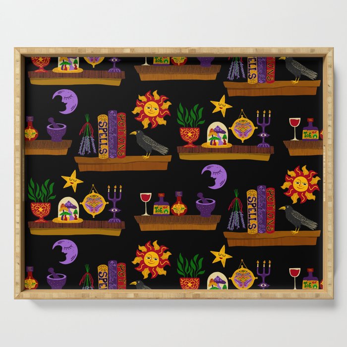 Witches Cabinet Serving Tray Gallery Image 1