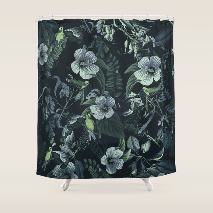 World of Birds V Shower Curtain Gallery Image 1