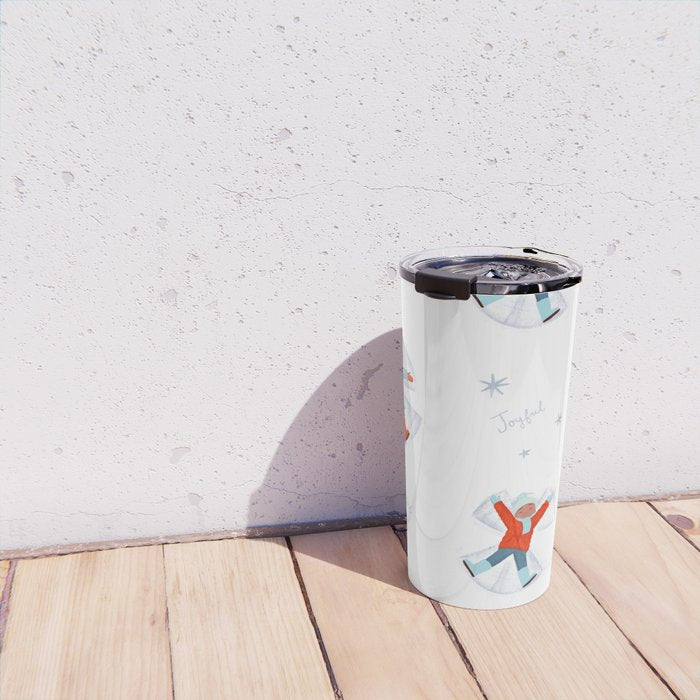 Snow Angels Travel Mug Gallery Image 4