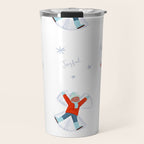 Snow Angels Travel Mug Gallery Image 1