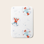 Snow Angels Bath Mat Gallery Image 1