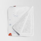 Snow Angels Throw Blanket Gallery Image 3