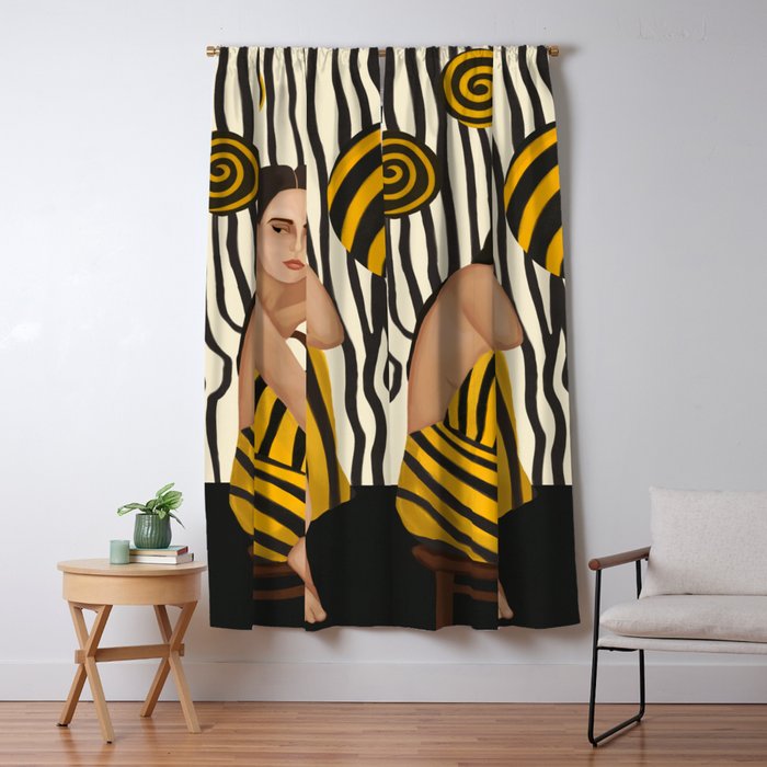 Pattern of Thought Window Curtain Gallery Image 1