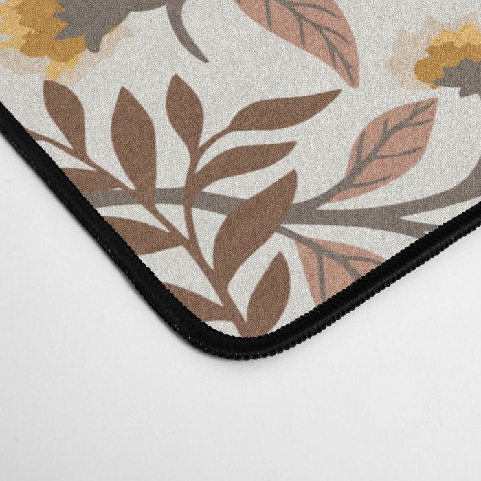 Secret Garden Birds - Neutral  Desk Mat Gallery Image 4