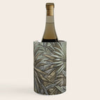 Mystic Jungle Tropical Escape Teal Green Brown Wine Chiller Gallery Image 1
