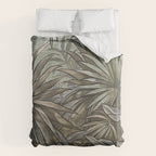 Mystic Jungle Tropical Escape Teal Green Brown Duvet Cover Gallery Image 6
