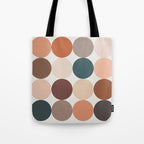 Neutral Geometric 5A Tote Bag Gallery Image 1