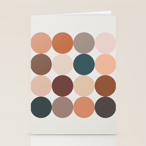 Neutral Geometric 5A Stationery Card Gallery Image 2