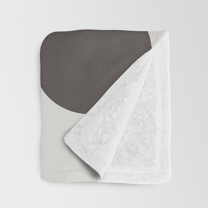 Neutral Geometric 5A Throw Blanket Gallery Image 3