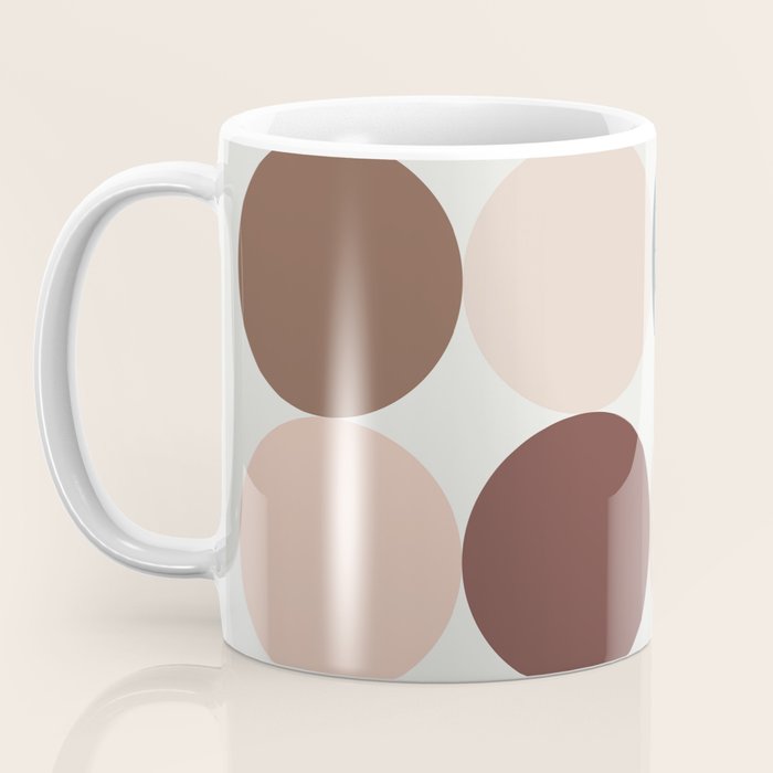 Neutral Geometric 5A Coffee Mug Gallery Image 3