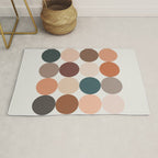 Neutral Geometric 5A Rug Gallery Image 1