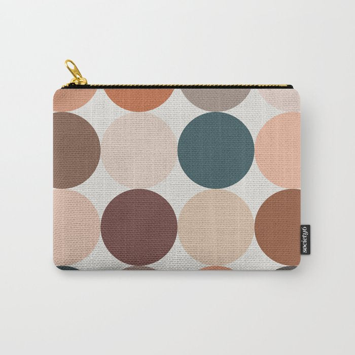 Neutral Geometric 5A Carry All Pouch Gallery Image 1